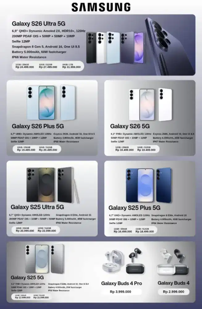 Mau Jual Handphone Bekas Second Lengkap Dm!