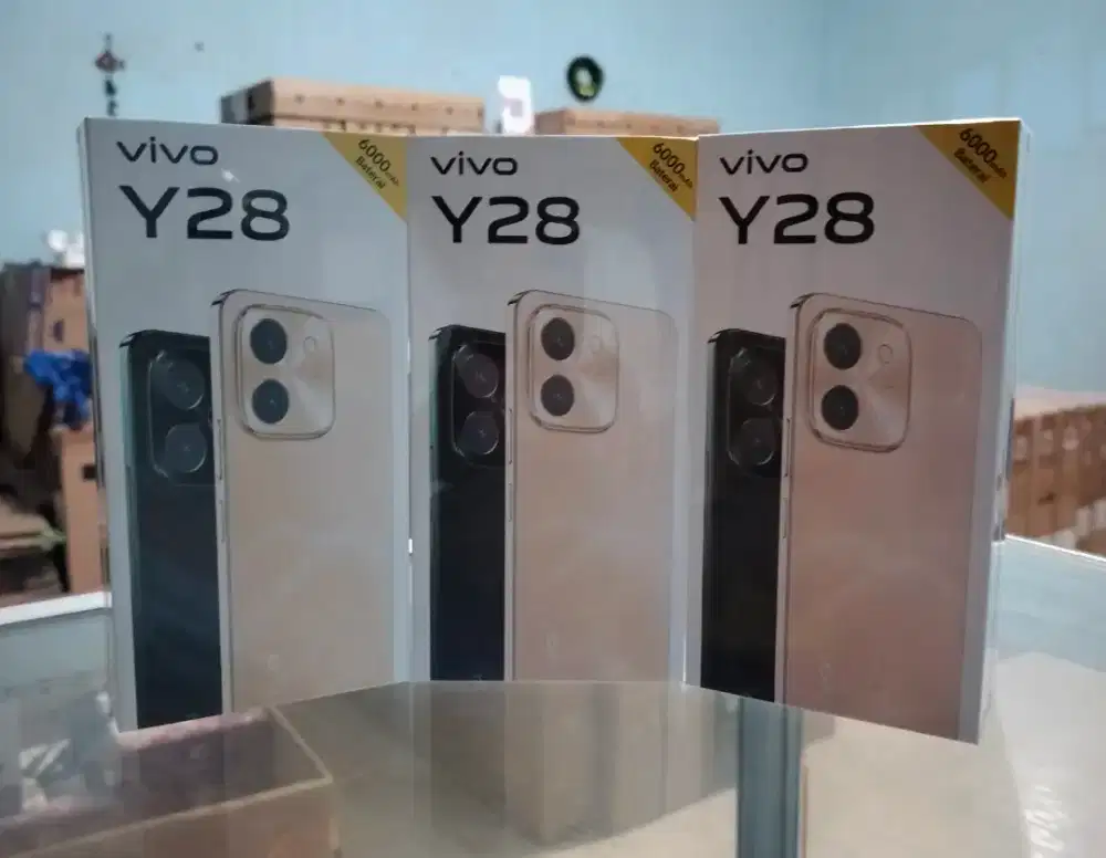New VIVO Y28 8/256 Garansi Resmi 1 Tahun