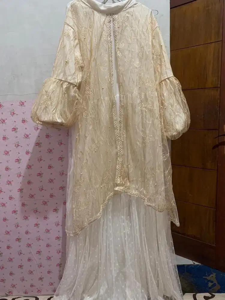 Abaya/oneset lebaran modern