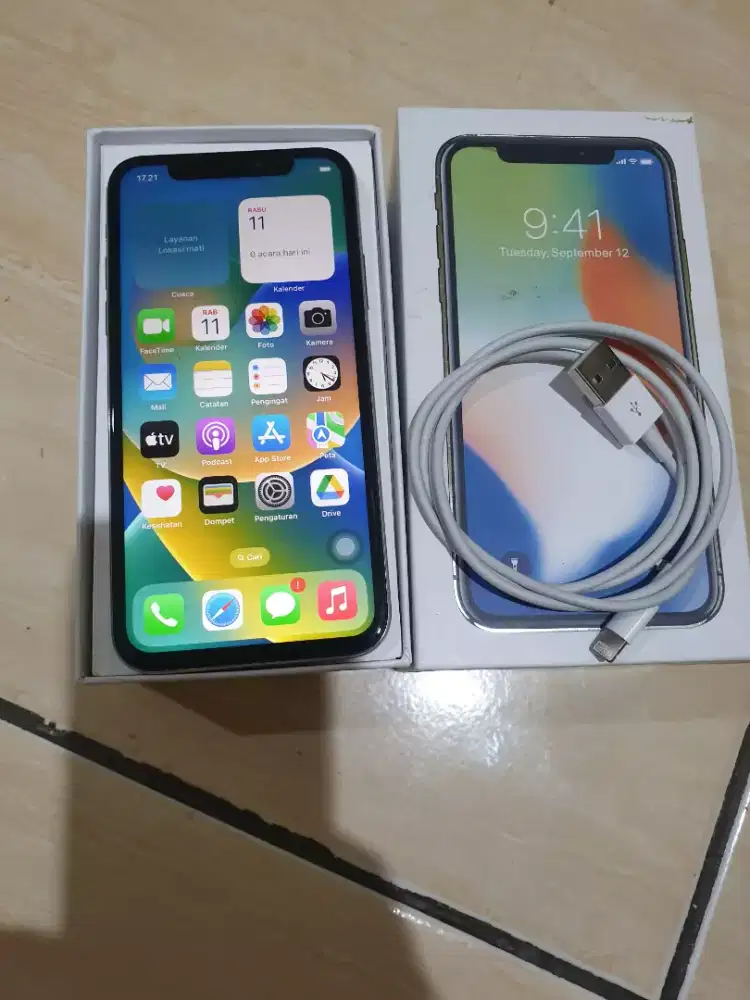 Iphone x 256 Gb minus signal ga muncul