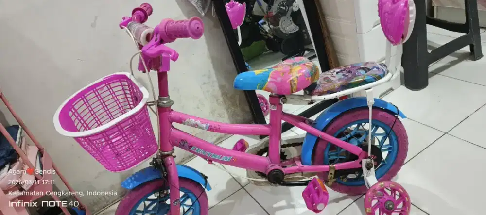 sepeda anak umur 3-5 tahun