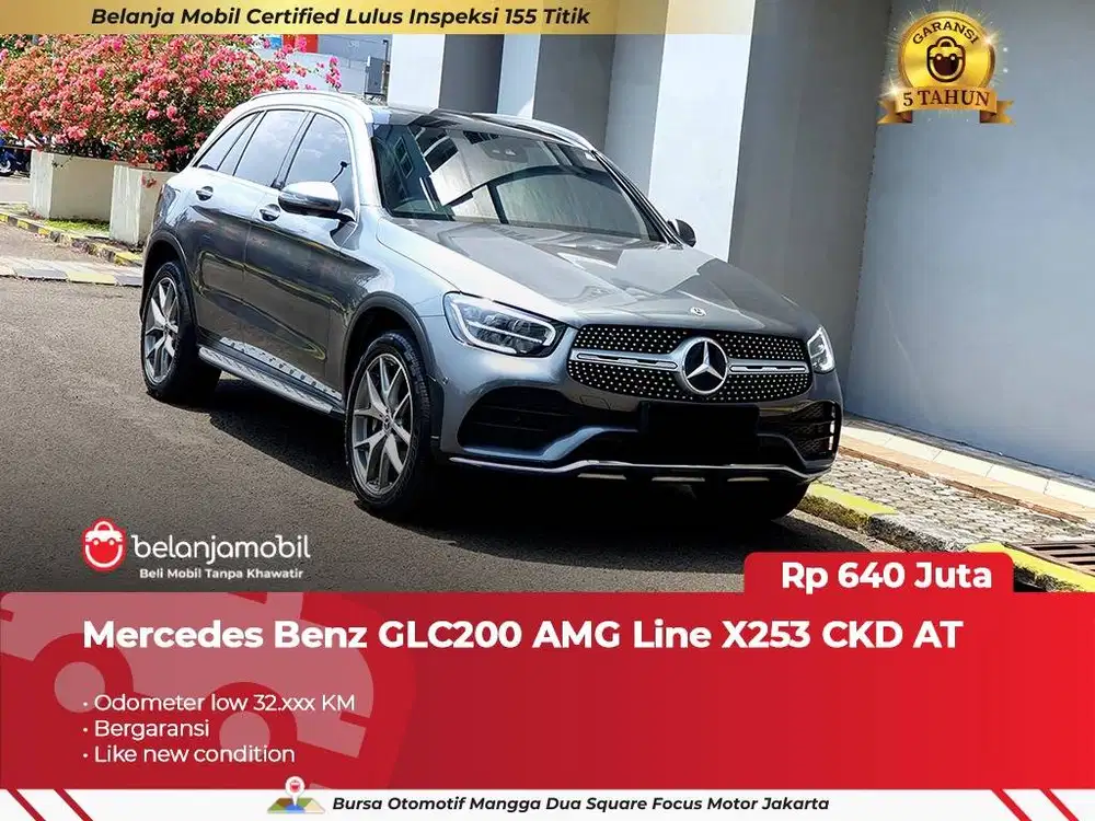 [ KM LOW ] Mercedes Benz Mercy GLC200 GLC 200 AMG AT 2020 2021