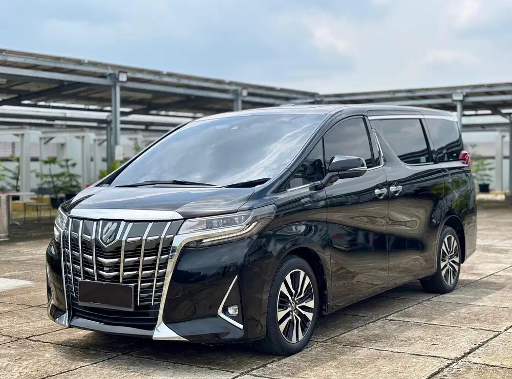 [DP 75JT] TOYOTA ALPHARD G TSS ATPM 2021 HITAM ISTIMEWA BLACK TT 2022