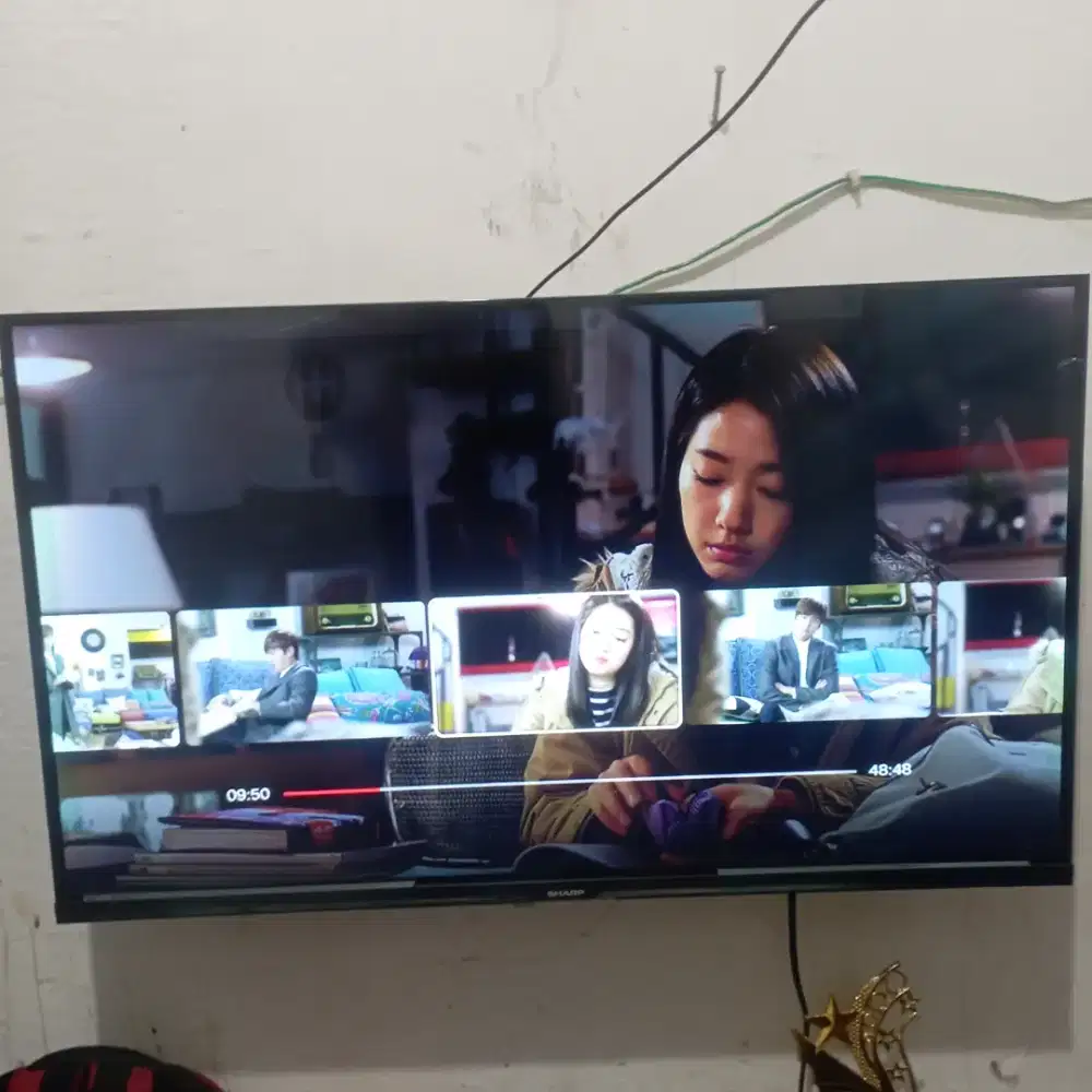 Tv led merk Sharp 32 inci tv gogle