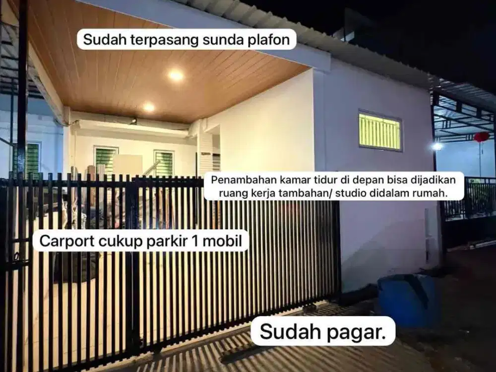 DIJUAL RUMAH ORIANA SUDAH SIAP RENOVASI CAKEP SIAP HUNI MURAH FURNISHED