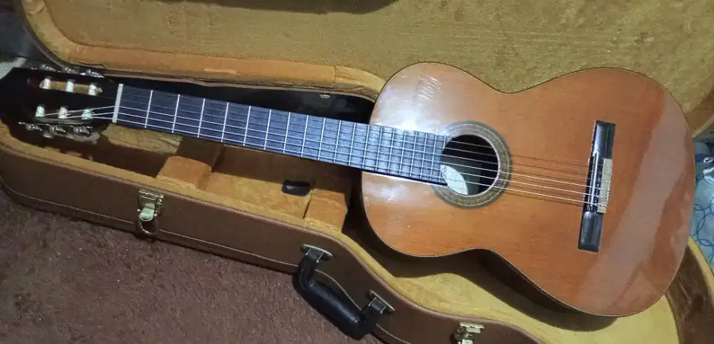 Gitar Akustik Aria AC-25 Concert Guitar Made In Spain + Hardcase