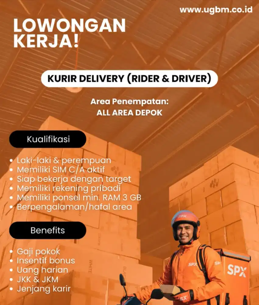 Loker kurir spx
