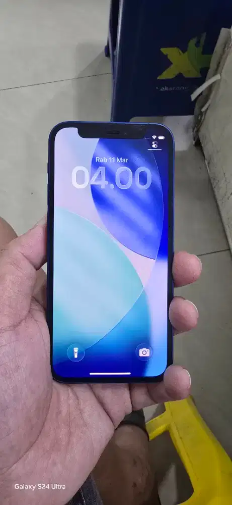 Iphone 12 mini 64gb second komplit mulus