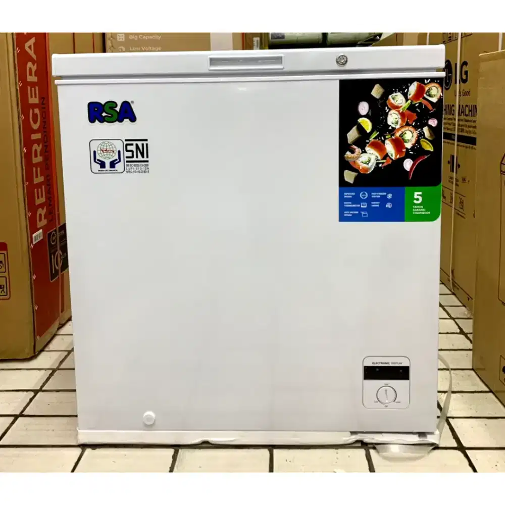 Dijual freezer RSA KAPASITAS 110 liter
