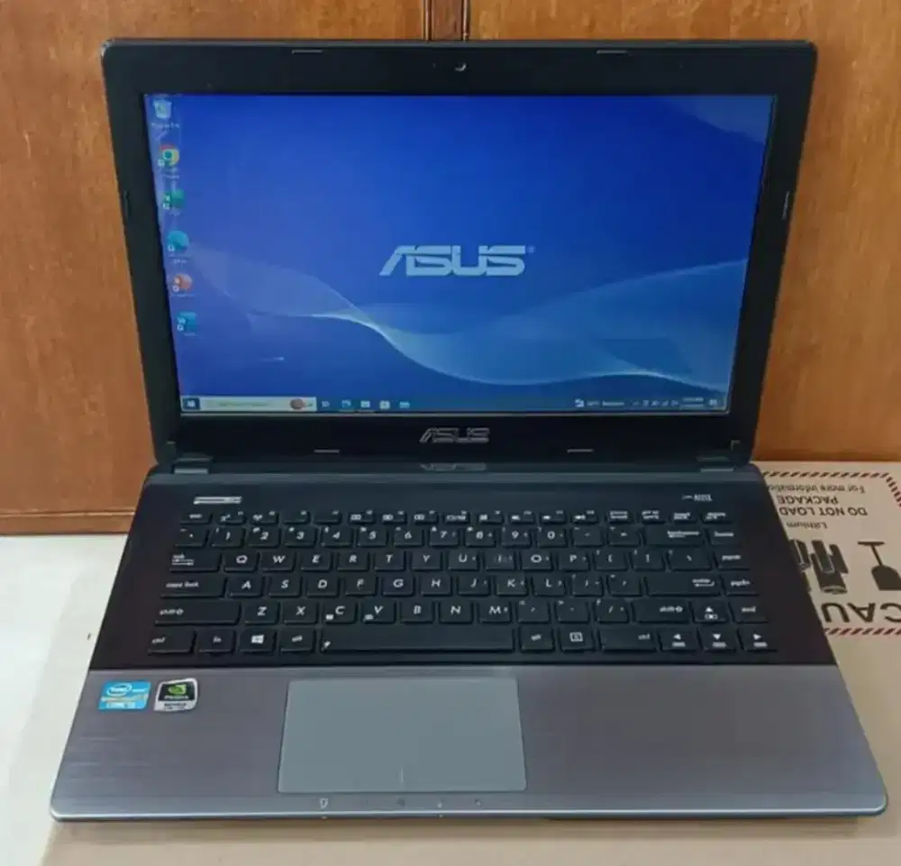 CORE i3 GEN-2 VGA NVIDIA Laptop 14 inch ASUS K45VD NORMAL SEMUA