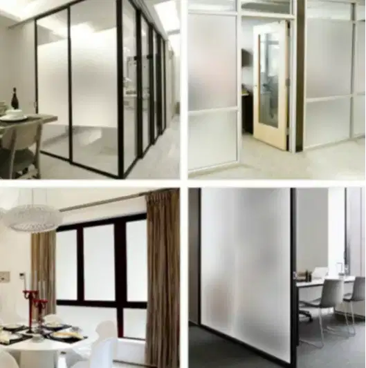 PUSAT STIKER KACA KANTOR SANDBLAST PRINT CUTTING STICKER KACA ES BURAM