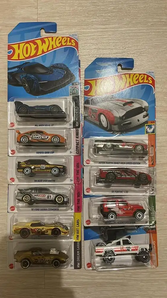 Hot Wheels 10 pcs | Toys Hobby Koleksi & Diecast 1:64 bu