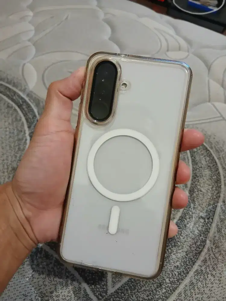 Samsung A56 5G 8/256GB Light Grey - Garansi Aktif - Jarang Dipakai