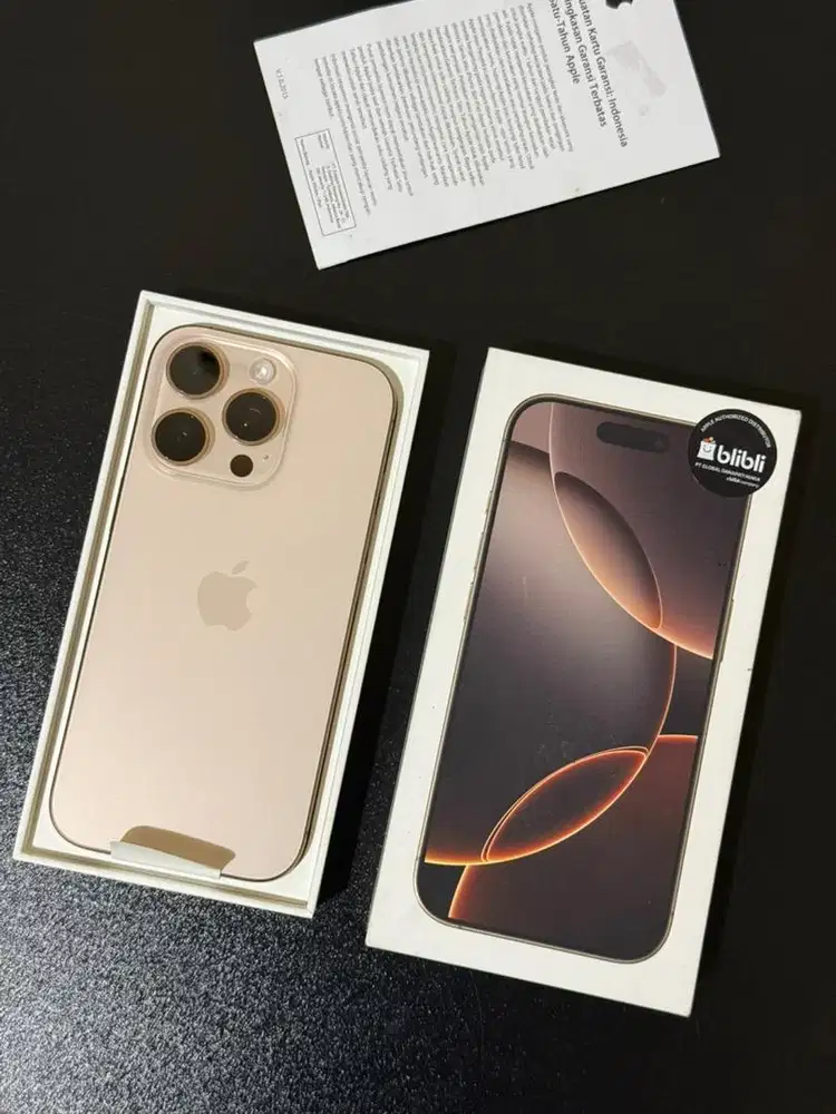 iPhone 16 Pro 256GB Resmi indo