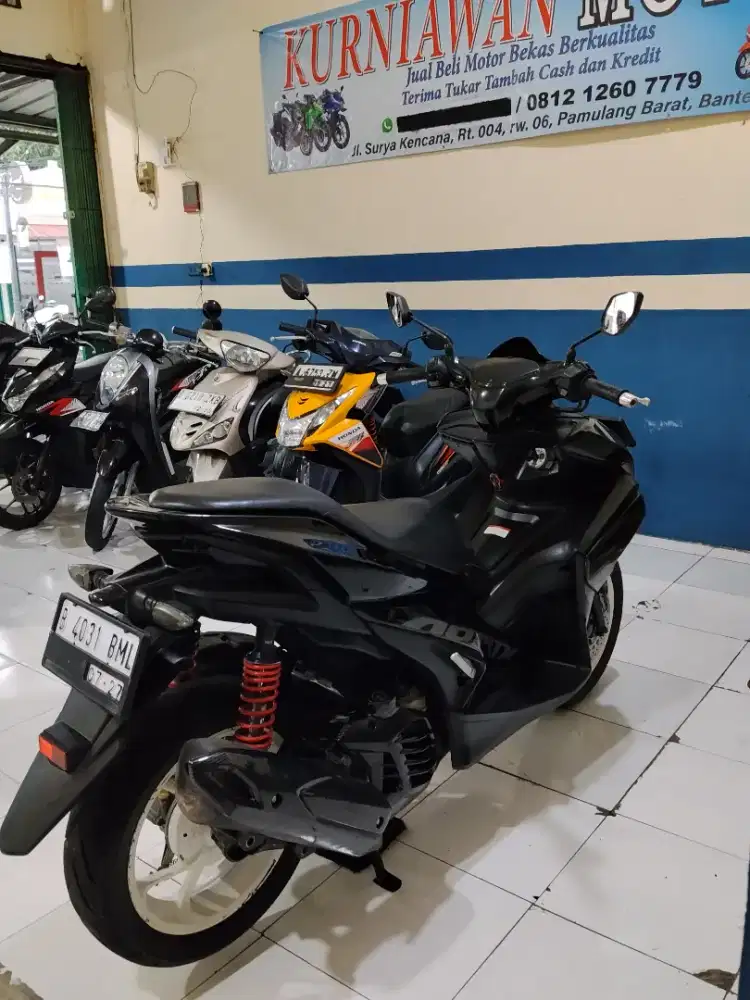 Yamaha aerox old 2017 siap pakai gress