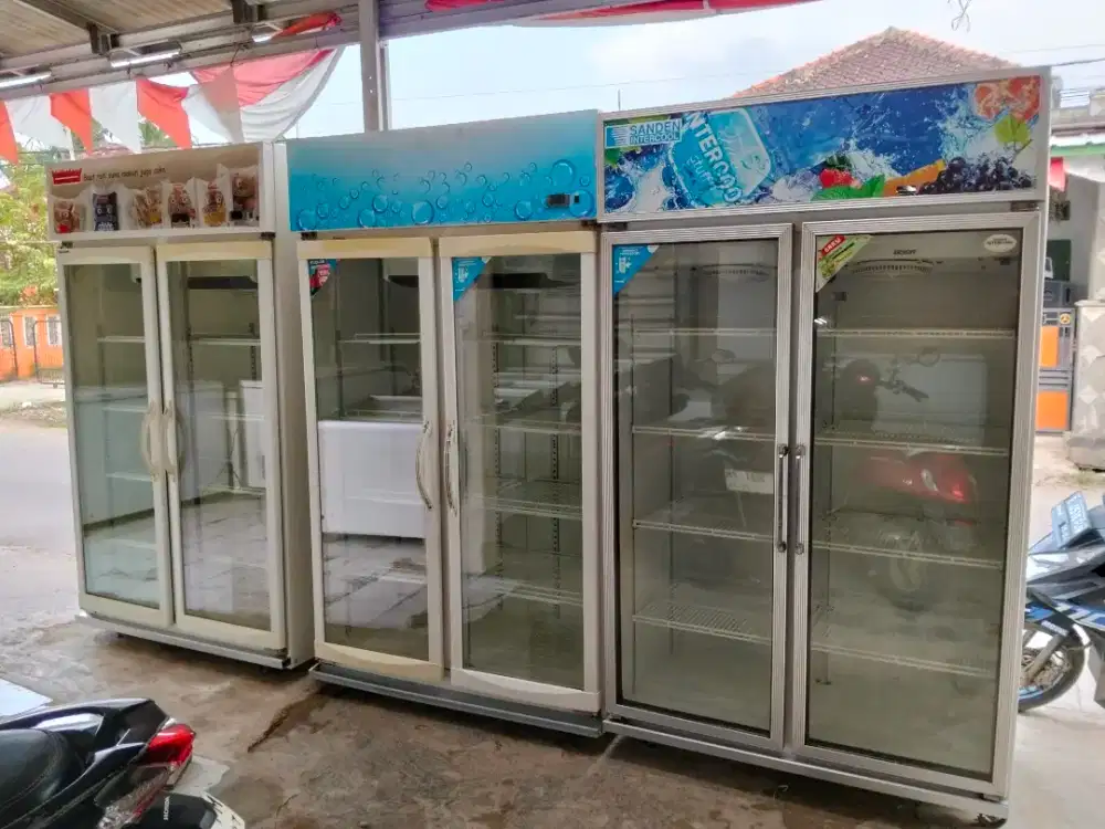 Chiller showcase 2 pintu