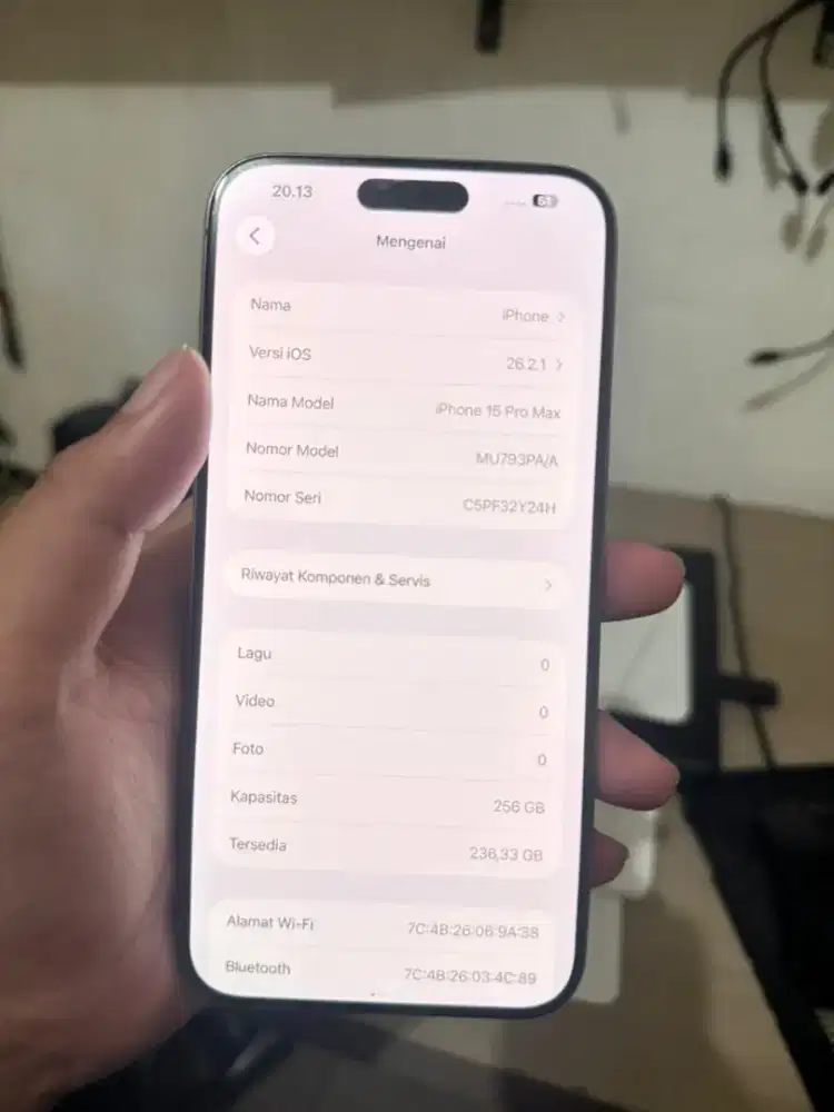 iPhone 15 promax 256gb ibox