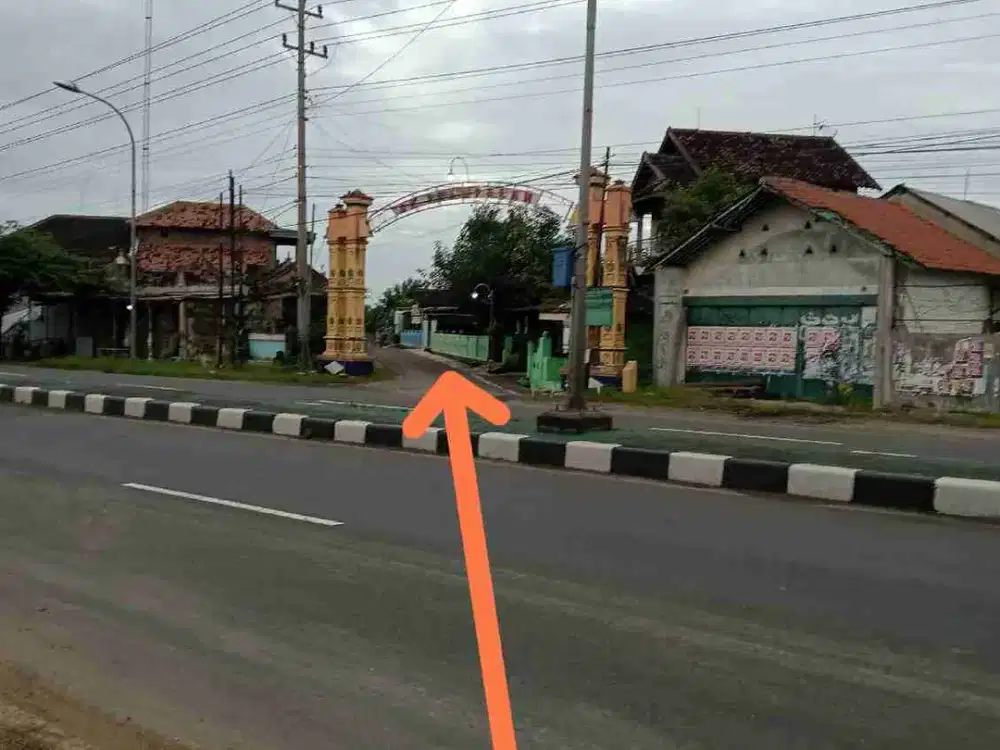 Tanah murah cocok buat kos hunian dan investasi di Masaran Sragen Jawa Tengah