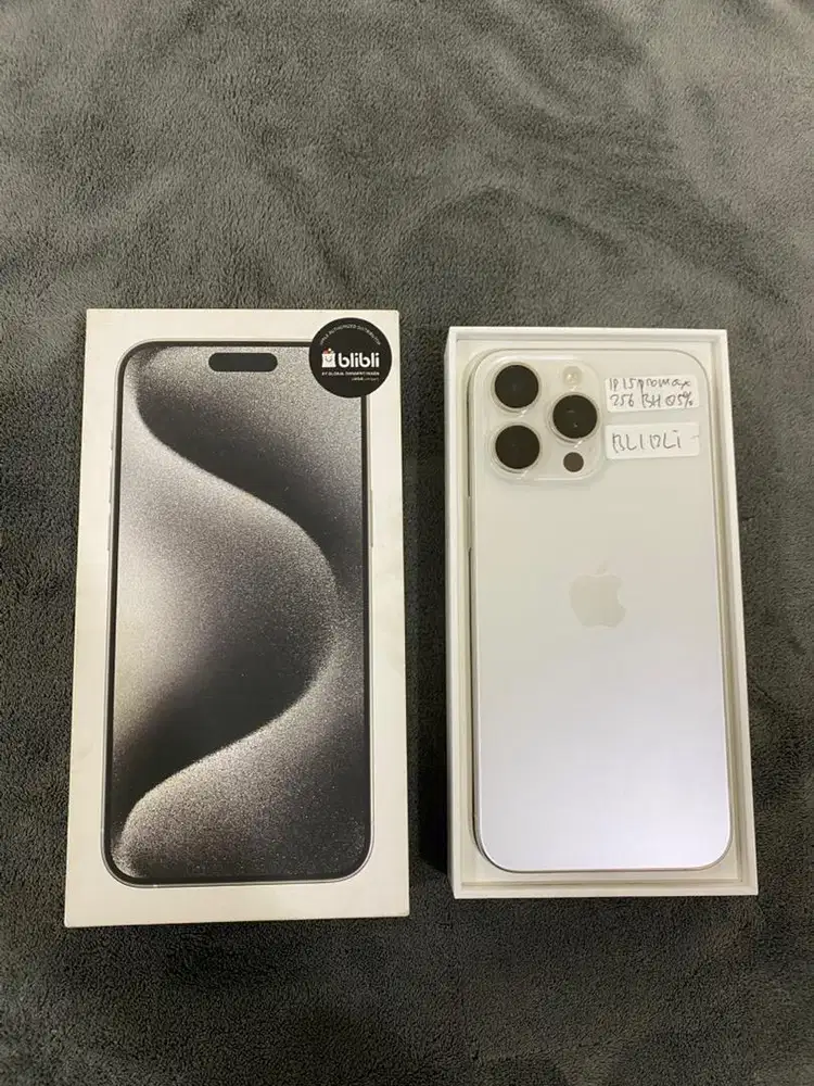 Iphone 15promax 256gb silver