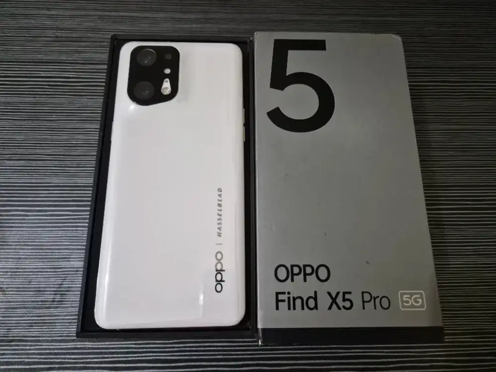 Oppo Find X5 Pro 12/256 Ceramic White Fullset Ori
