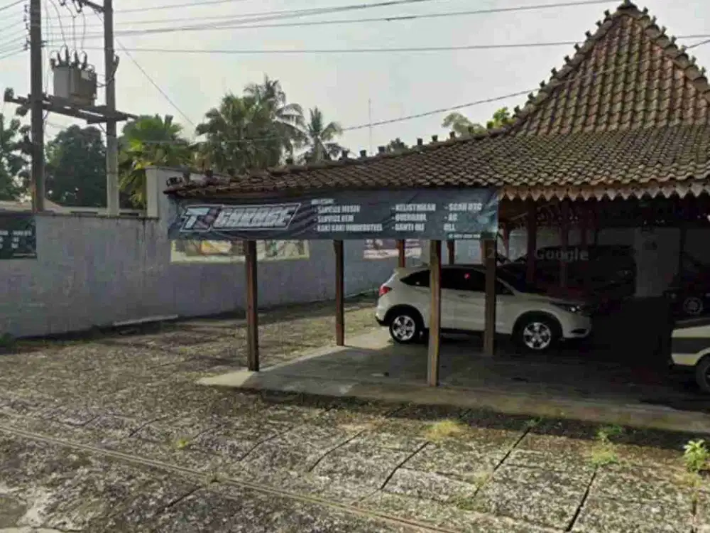 Di Sewakan bangunan joglo pinggir jalan Kaliurang km 8 cocok segala jenis Usaha