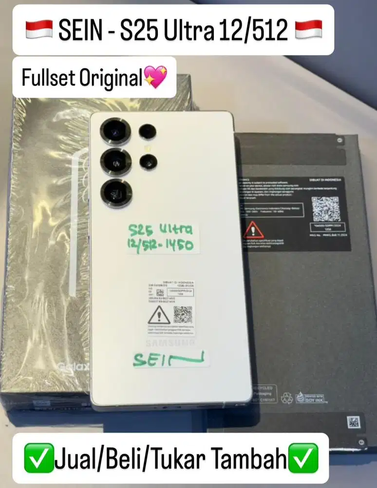 Samsung S25 Ultra 12/512 Gb Titanium WhiteSilver