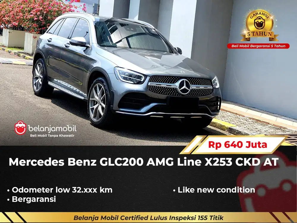 [ LOW KM ] Mercedes Benz Mercy GLC200 GLC 200 AMG AT 2020/2021