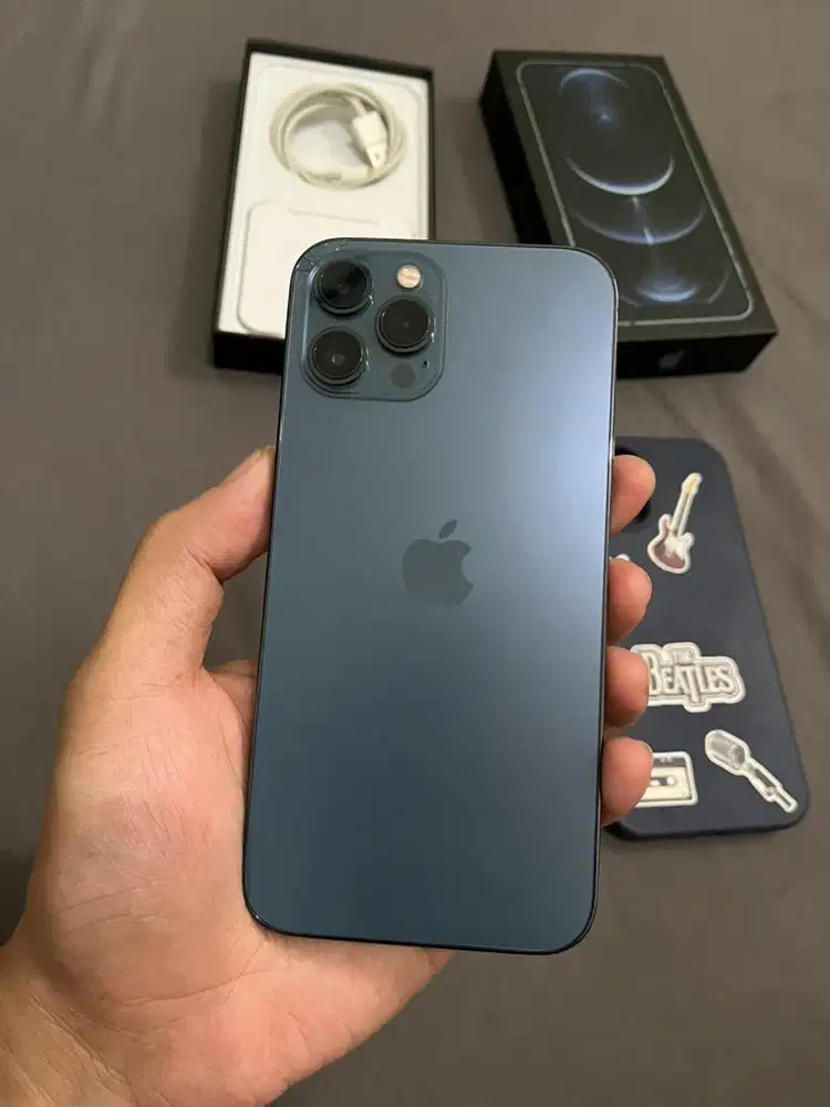 Dijual iPhone 12 Promax 128gb sinyal all operator
