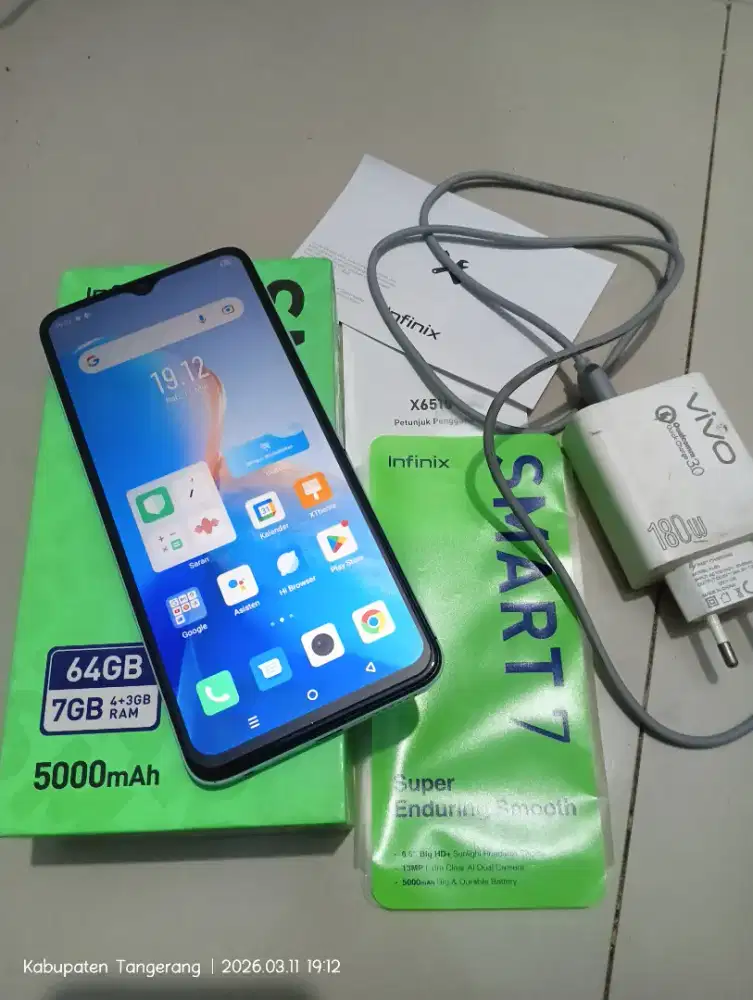 INFINIX SMART 7 LENGKAP