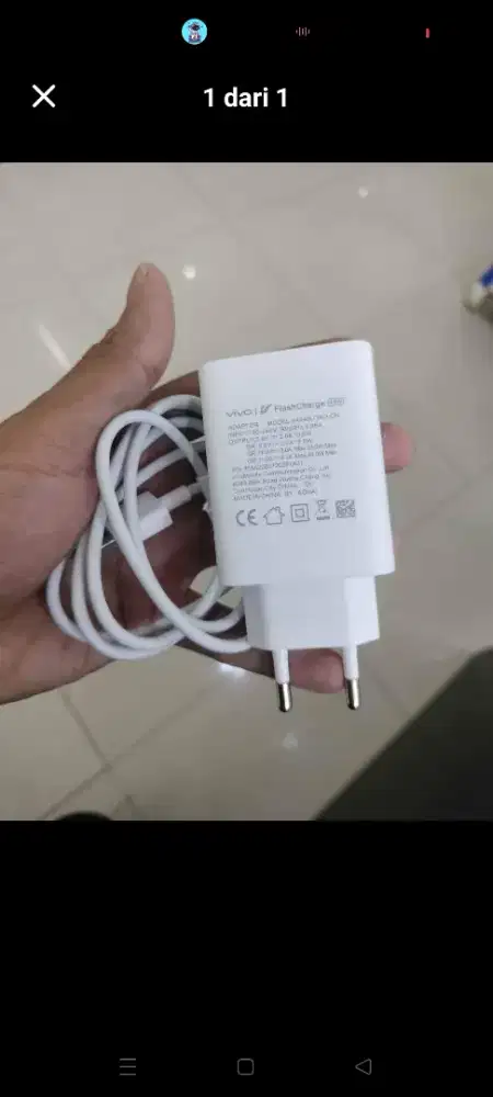 Casan Vivo 44w original flash charge kuning