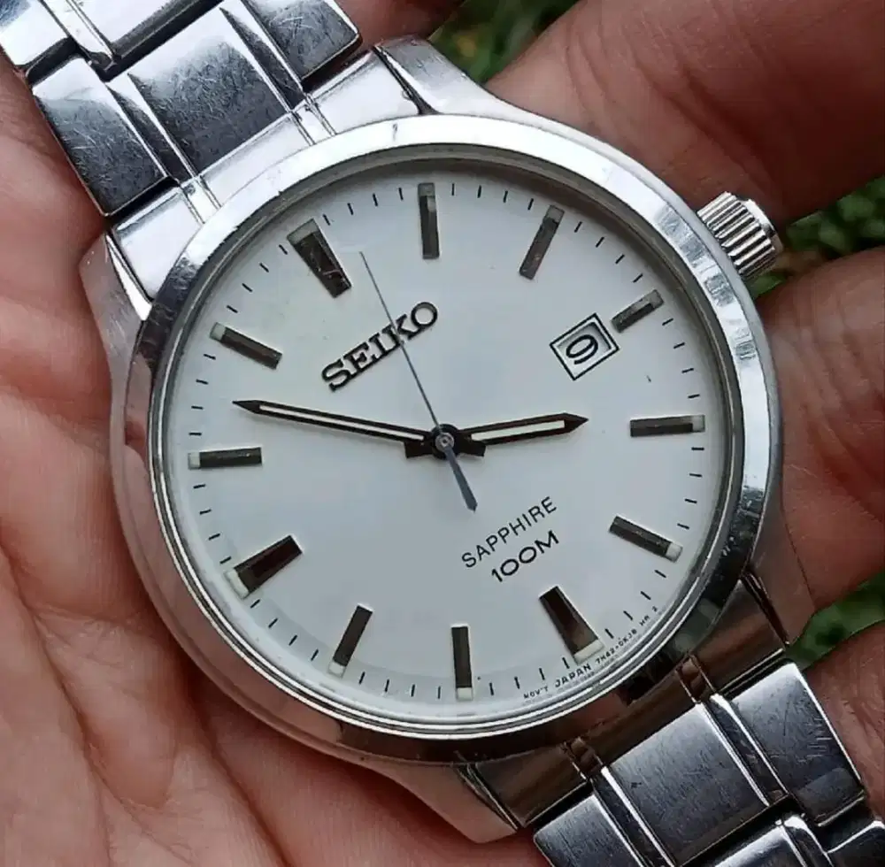 Seiko quartz sapphire 7N42-0GE0 original