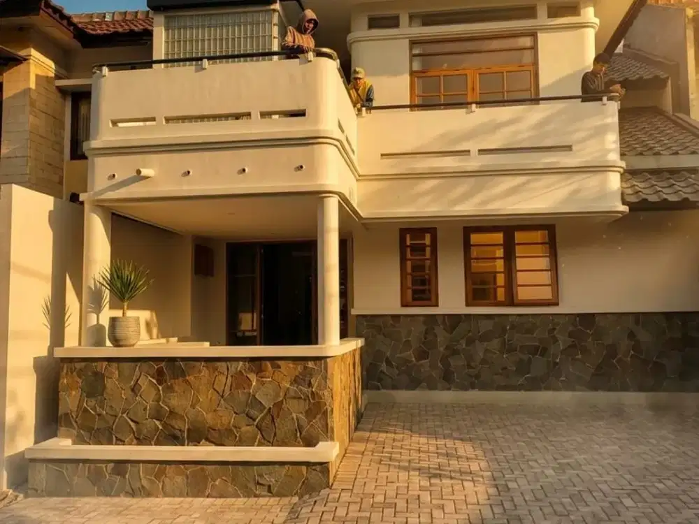 Rumah Baru KBP Full Furnished Konsep Tempo dulu dengan Kolam Renang