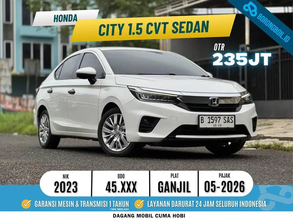 TERMURAH! Honda City 1.5 cvt sedan 2023