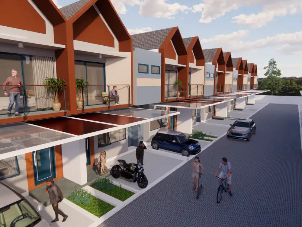 Cluster di Jatirahayu DP 20jt Rumah tipe 60/60 Dekat Tol Jatiwaringin