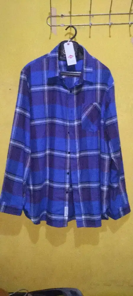 Kemeja flanel Lee cooper original size xl