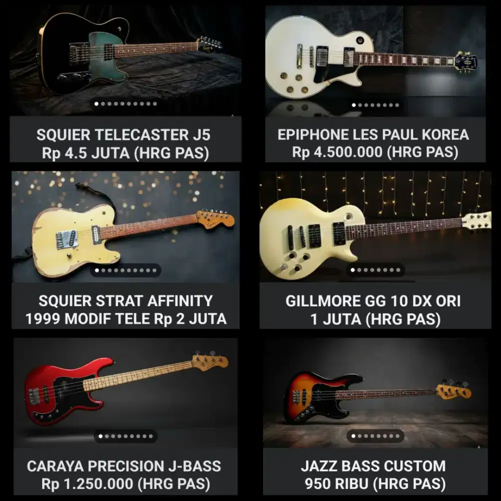 Gitar Elektrik Squier Jackson Gillmore - Bass Elektrik Cort (Original)