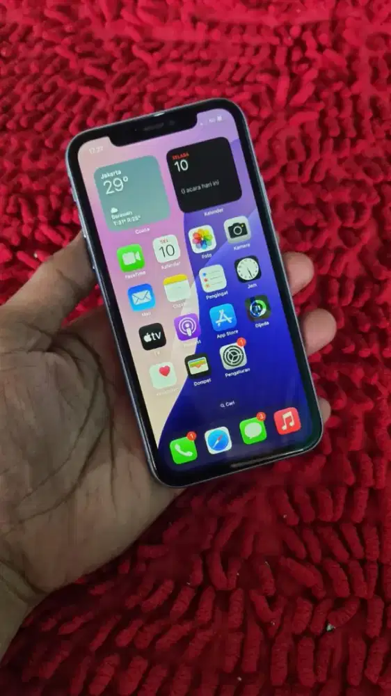 IP.XR 128 gb mulus hp charger