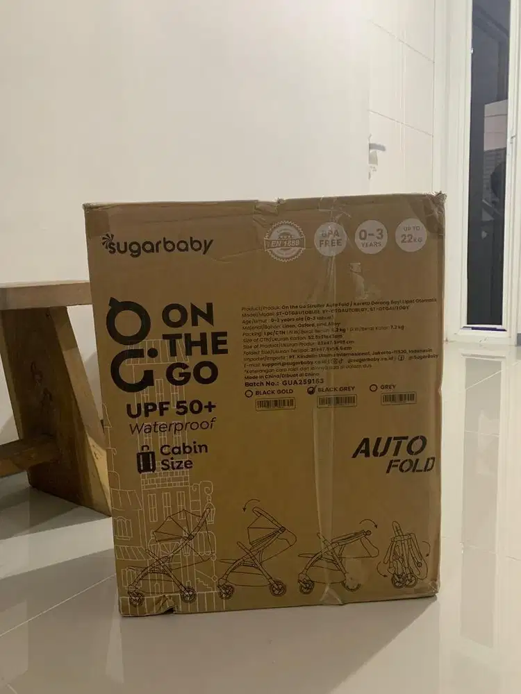 Stroller Sugarbaby on the go murah (new)