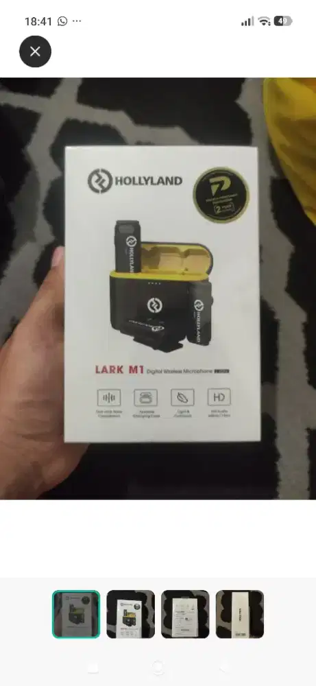 Wireless mic hollyland M2