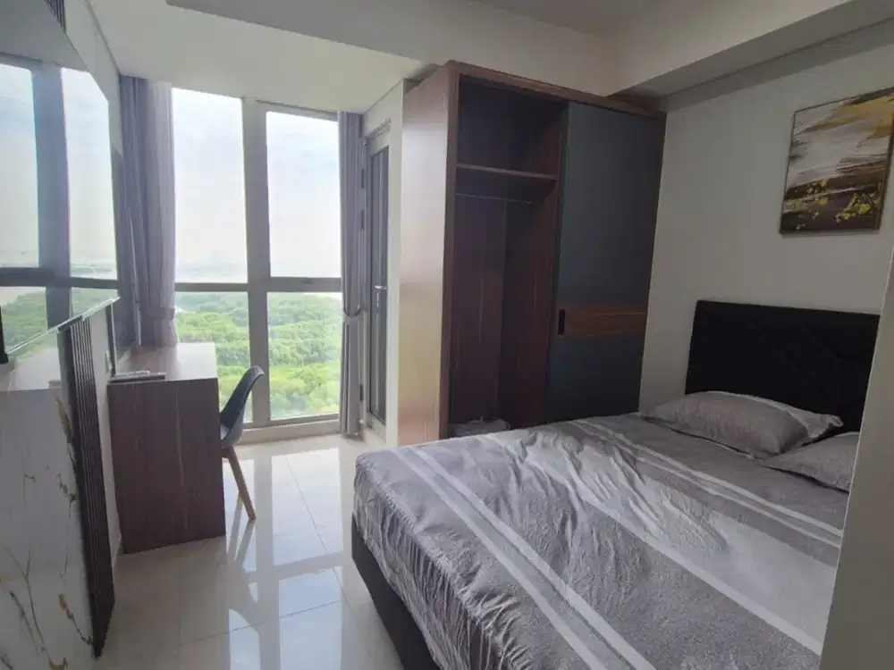 Disewa Apartemen Gold Coast pik 1BR, 29m2, Furnished