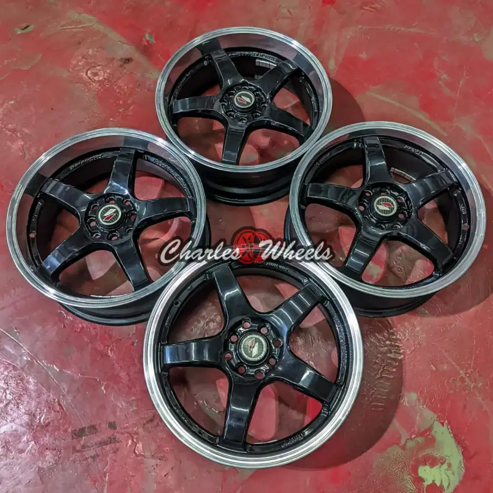 Jual velg r17 4x100 4x114,3 avanza xenia livina jazz brio dll