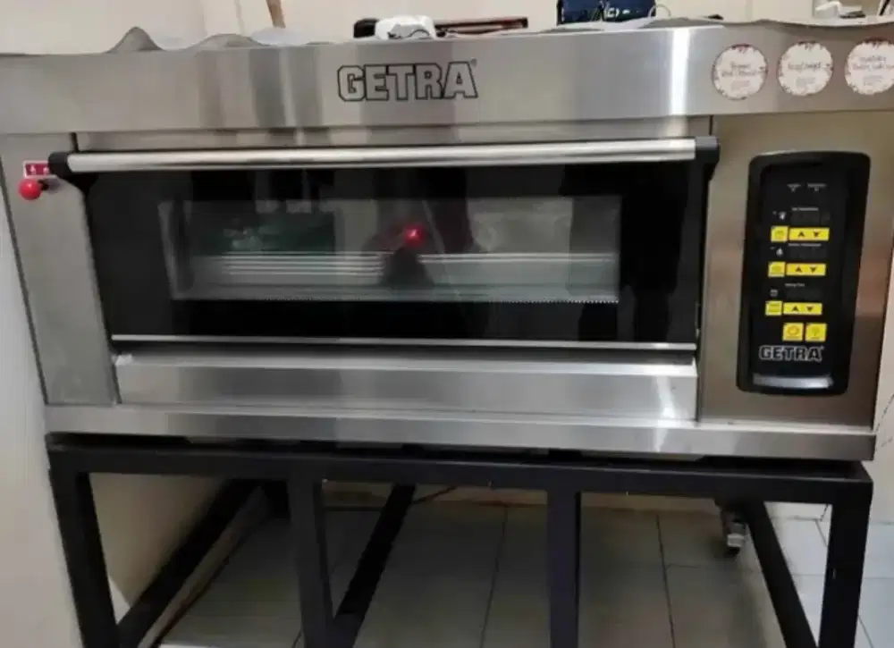 Oven 2 loyang.GETRA RFL12GD. Borong sama kaki