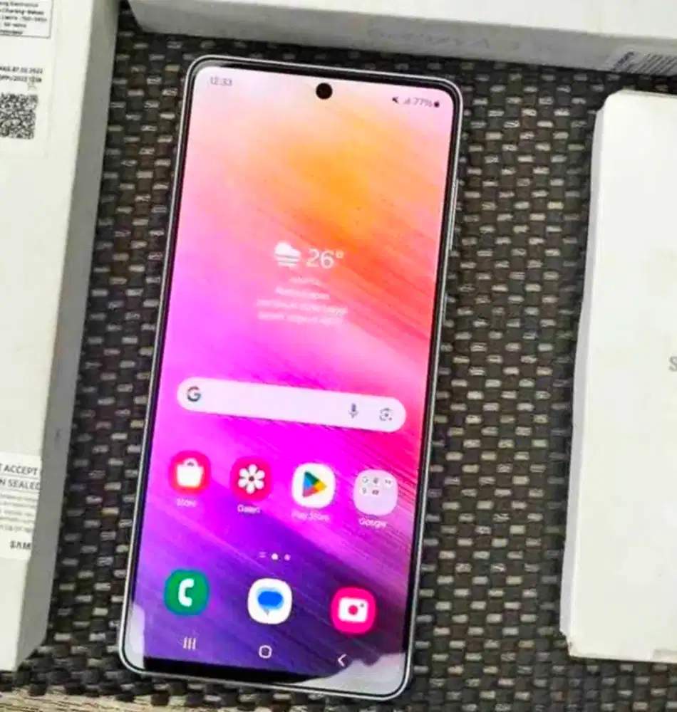 Samsung A73 5G+ 108Mp like new penunjang profesional kerja