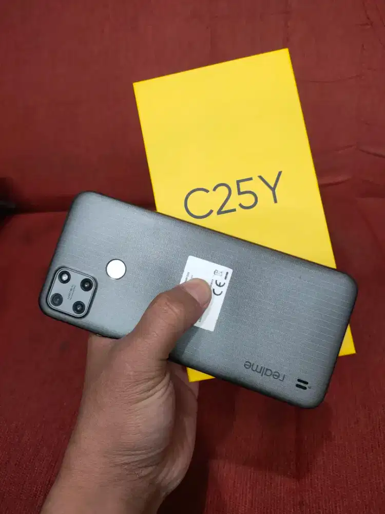 REALME C25Y RAM4/64 LENGKAP MULUS