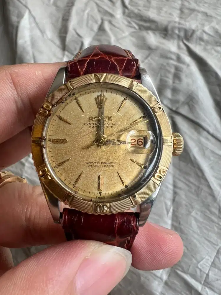 Rolex 6609 big buble back hidup normal full origina head