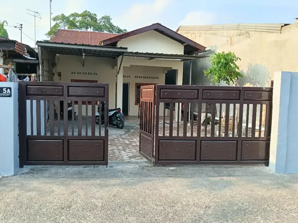 Disewakan rumah, rumah baru renovasi bebas banjir jln brigjend hamid