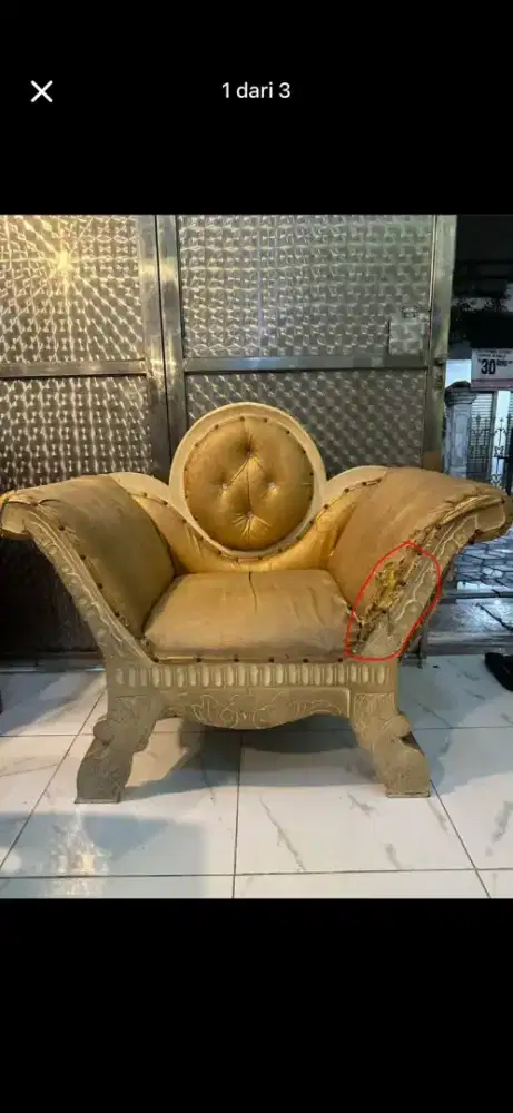 Kusi kayu jati ada 2