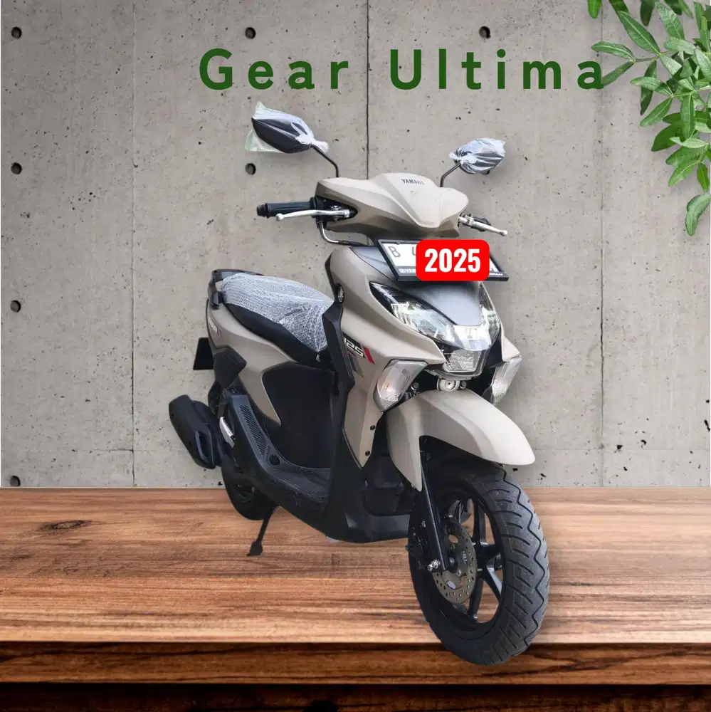 Cicilan 679rb Yamaha Gear 125 Ultima Hybrid (KTP luar bs kredit