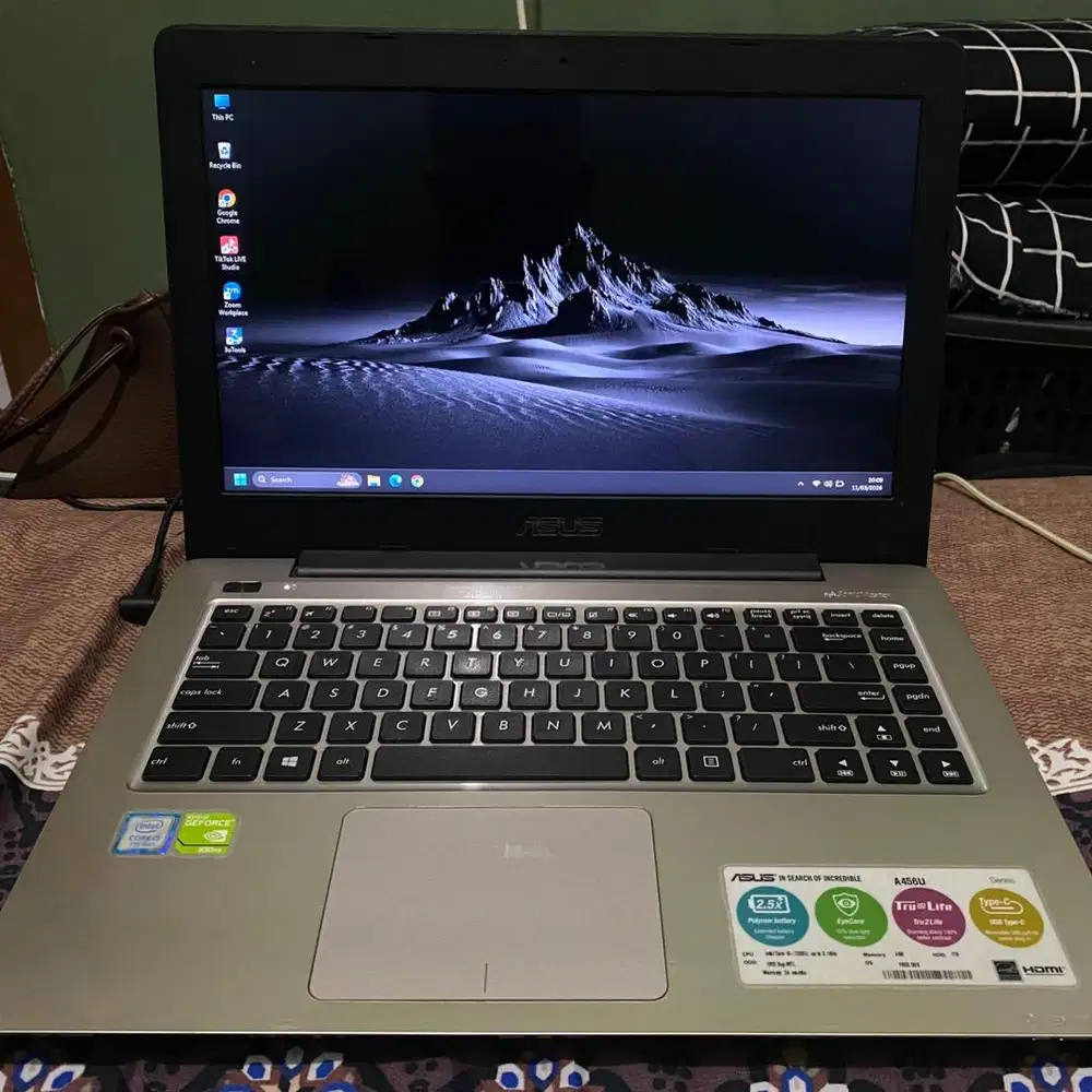 Laptop Asus A456U Ram 12GB Core I5 Gen 7 NVIDIA GEFORCE