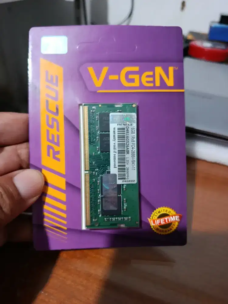 Ram Sodim Vgen Ddr4 - 16 GB Baru segel